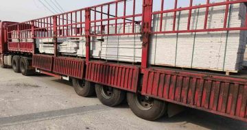 辽源 白麻荔枝面外墙干挂，工厂装车日常