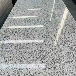 辽源 白麻花岗岩光面毛板