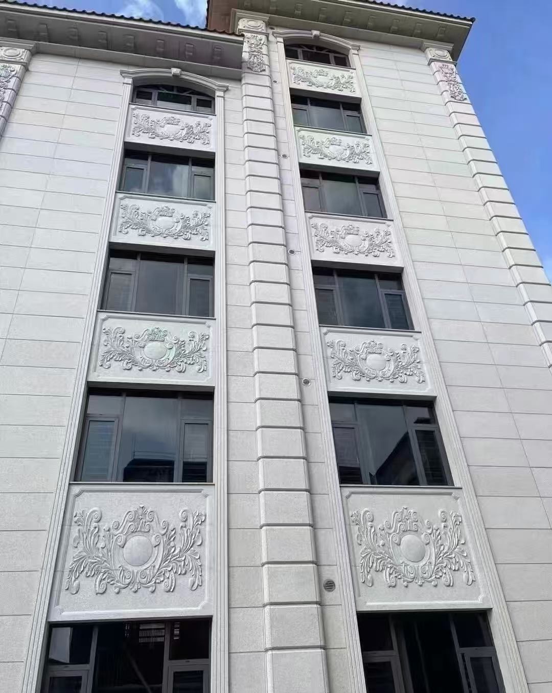 辽源 白麻荔枝面花岗岩别墅外墙干挂