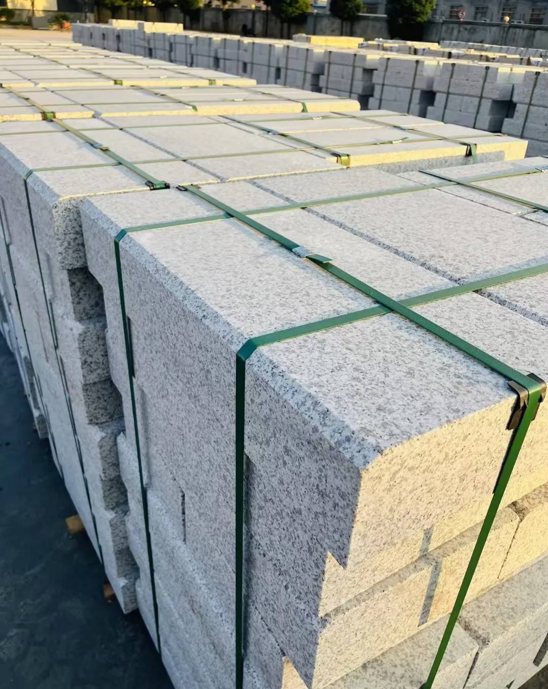 辽源 白麻花岗岩路沿石，马路牙子，路缘石，平石，立缘石等