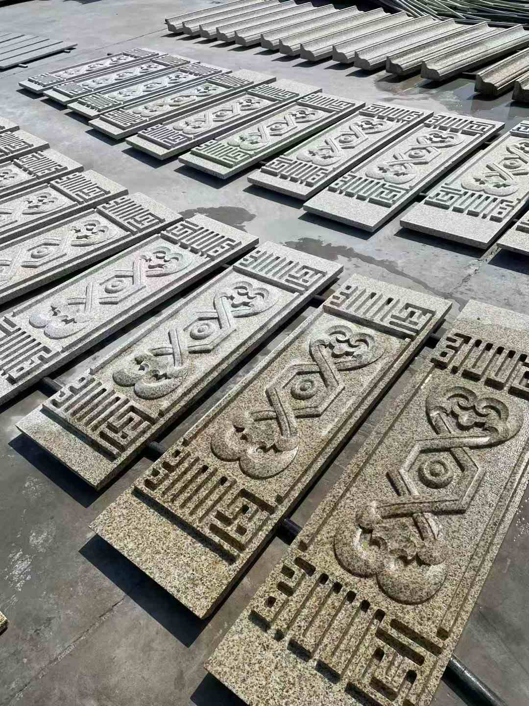 辽源 黄金麻花岗岩外墙雕刻板