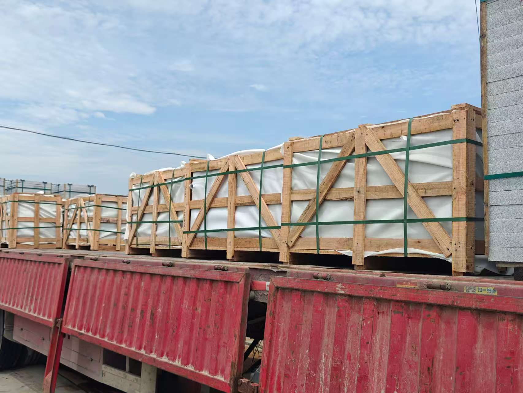 辽源 芝麻白花岗岩地铺石出口专车-泰国游