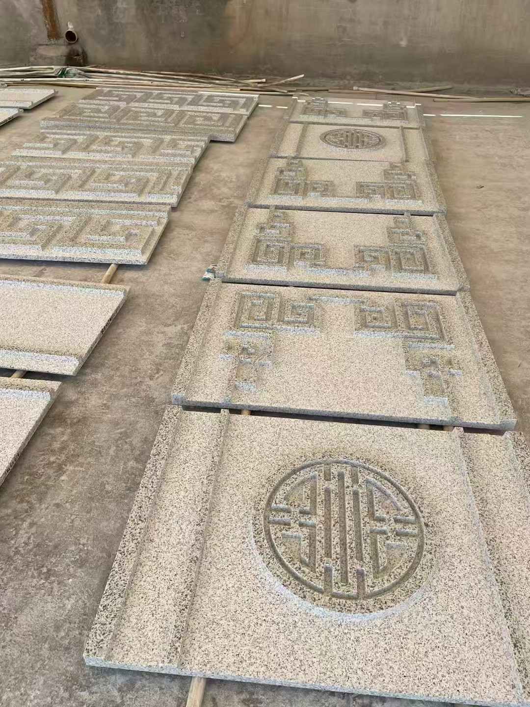 辽源 白麻花岗岩外墙立面雕刻板