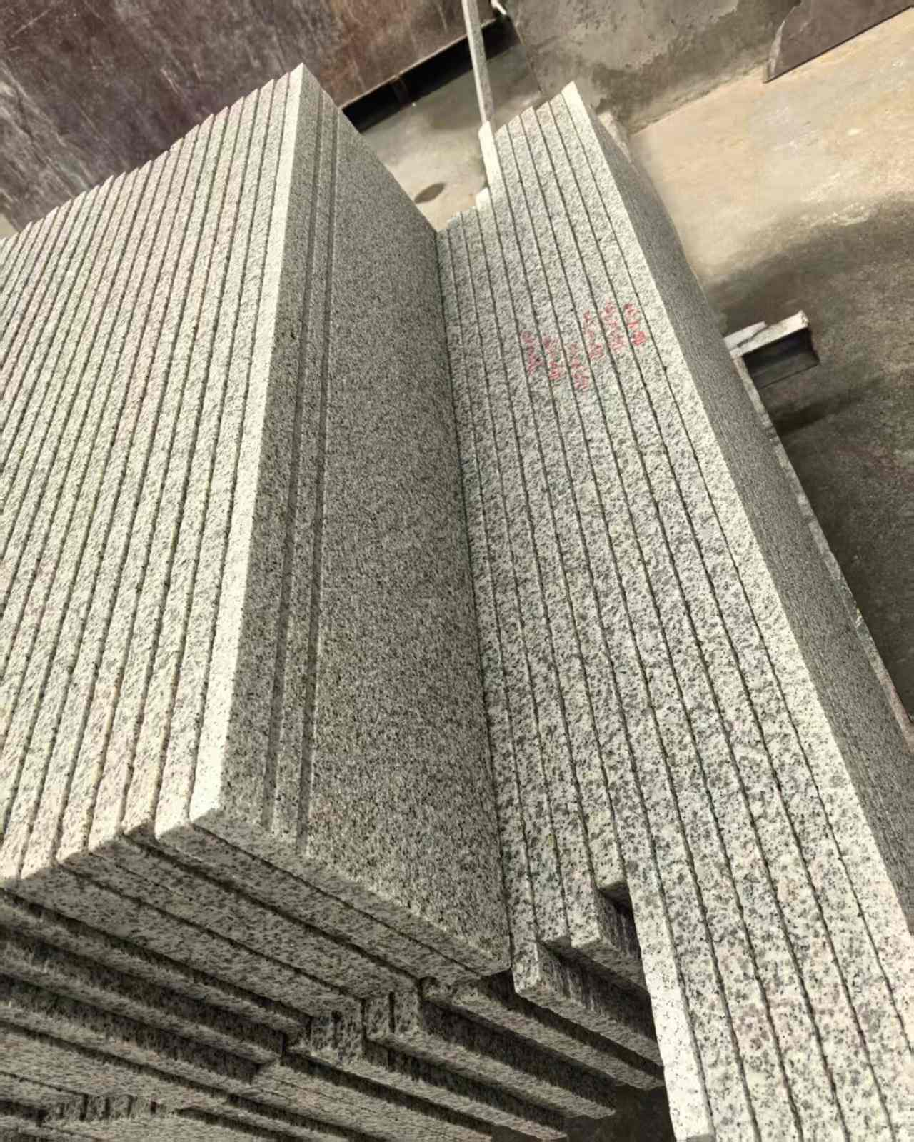 辽源 白麻荔枝面花岗岩楼梯踏步